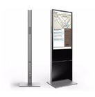 65-Inch LCD Touch Display Floor Standing Advertising Player Digital Signage with Right Angle for Hotel
