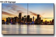 500 Nits Slim Bezel Commercial Video Wall , 55 Inch LCD Wall Display Screen